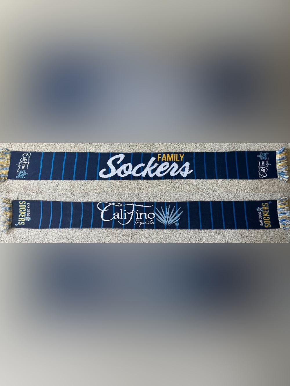San Diego Sockers CaliFino Tequila Indoor Soccer Scarf